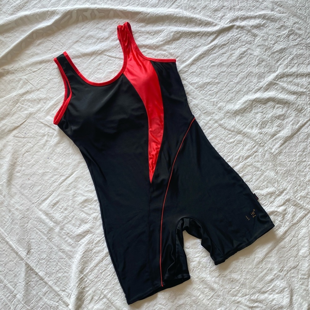 Black Swimming costume Preloved - Picture 1 of 9